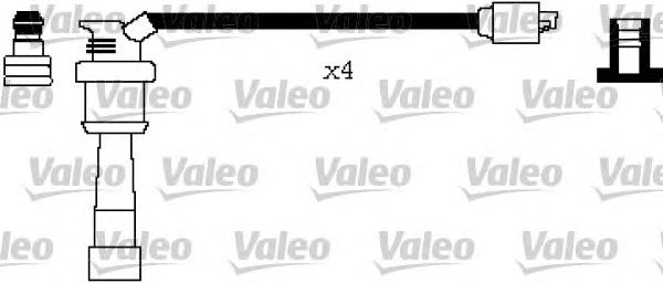 Fios de alta voltagem, kit 346282 VALEO