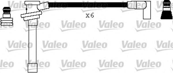 Fios de alta voltagem, kit 346274 VALEO