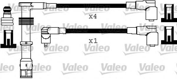 Fios de alta voltagem, kit 346380 VALEO