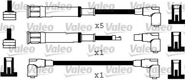 346377 VALEO высоковольтные провода
