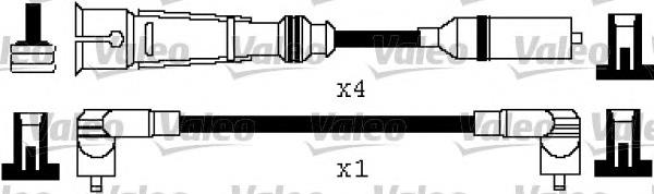 Fios de alta voltagem, kit 346417 VALEO