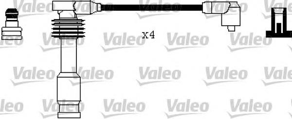 346402 VALEO fios de alta voltagem, kit