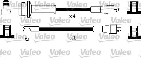 346398 VALEO fios de alta voltagem, kit