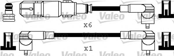 Fios de alta voltagem, kit 346369 VALEO