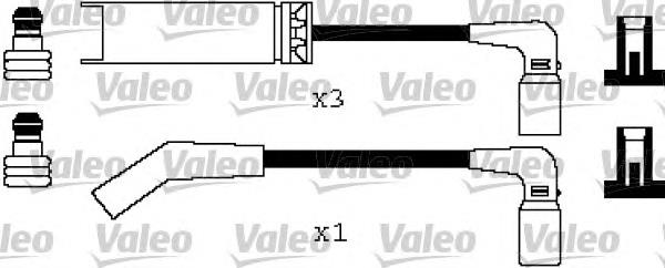 346355 VALEO высоковольтные провода