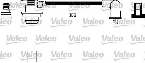 346364 VALEO fios de alta voltagem, kit