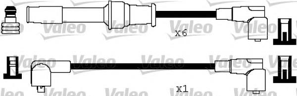 346162 VALEO fios de alta voltagem, kit