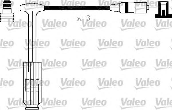 346146 VALEO fios de alta voltagem, kit