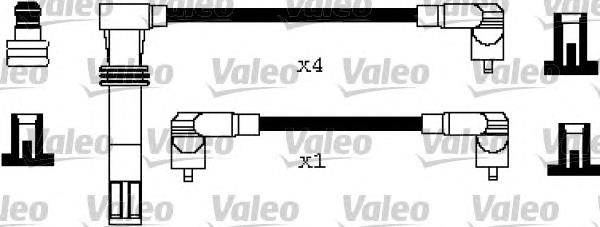 Fios de alta voltagem, kit 346247 VALEO