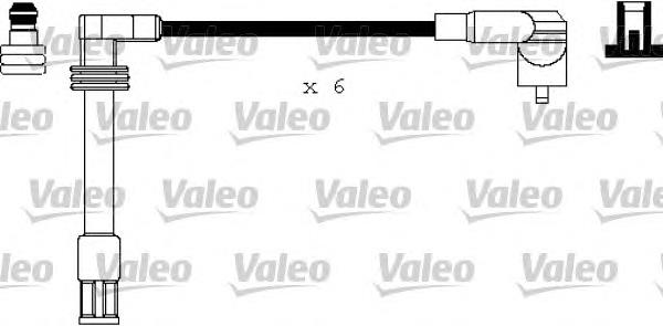 346178 VALEO fios de alta voltagem, kit