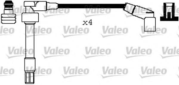 346174 VALEO fios de alta voltagem, kit