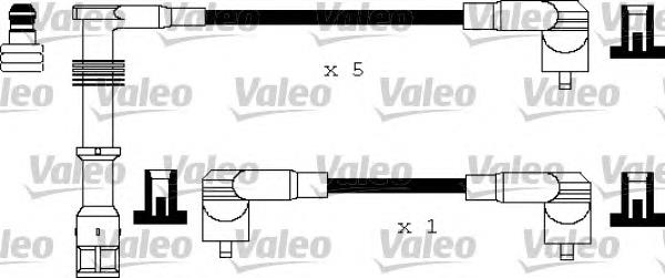 Fios de alta voltagem, kit 346180 VALEO