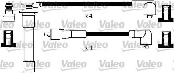 Fios de alta voltagem, kit 346495 VALEO