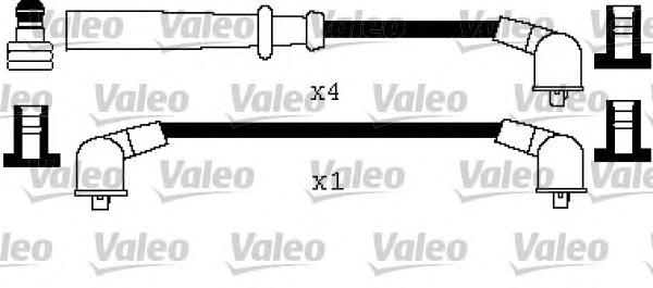 346436 VALEO fios de alta voltagem, kit