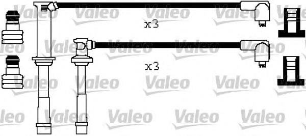 Fios de alta voltagem, kit 346455 VALEO