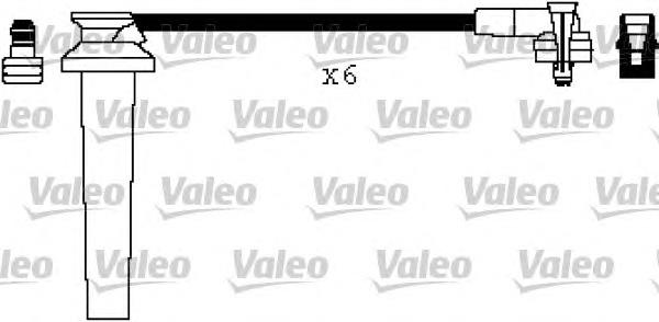 Fios de alta voltagem, kit 346456 VALEO
