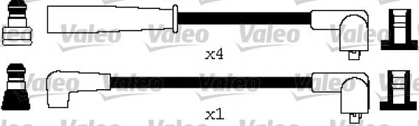 Fios de alta voltagem, kit 346547 VALEO