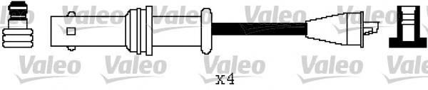 346586 VALEO fios de alta voltagem, kit