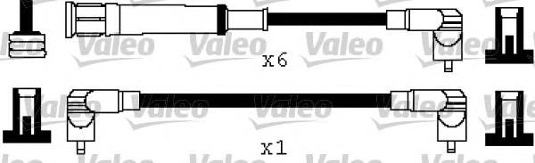 Fios de alta voltagem, kit 346576 VALEO