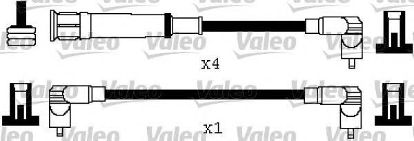 346578 VALEO fios de alta voltagem, kit