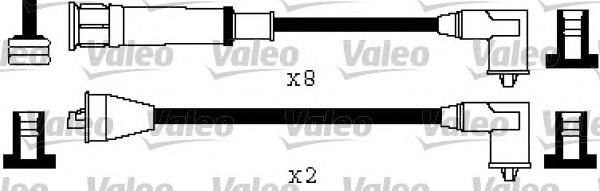 Fios de alta voltagem, kit Alfa Romeo 147 937
