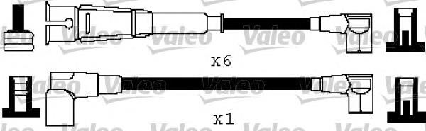 Fios de alta voltagem, kit 346526 VALEO
