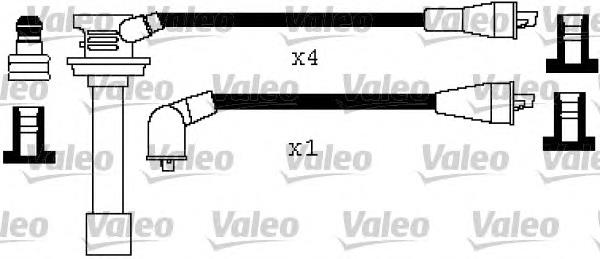 346533 VALEO fios de alta voltagem, kit