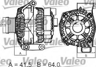 Купить 437474 VALEO Генератор