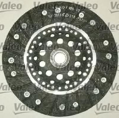 Купить 821257 VALEO Комплект сцепления (диск, корзина, подшипник)