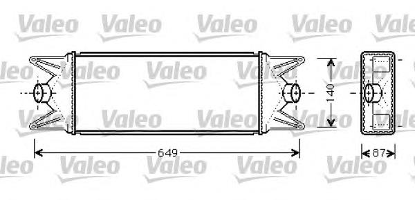 Интеркулер 818724 VALEO