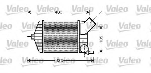 818725 VALEO radiador de intercooler