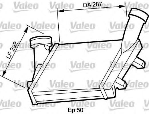 11451463401 Vika radiador de intercooler