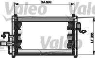 Радиатор кондиционера 818055 VALEO