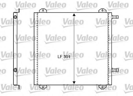 817799 VALEO radiador de aparelho de ar condicionado