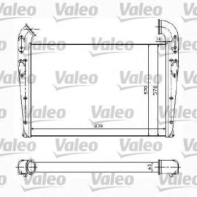 Radiador de intercooler 309191X NRF