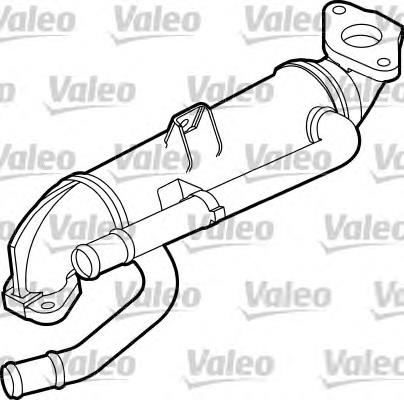 817754 VALEO radiador do sistema egr de recirculação dos gases de escape