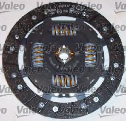 Купить 821048 VALEO Комплект сцепления (диск, корзина, подшипник)