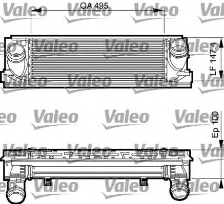 Интеркулер 818262 VALEO