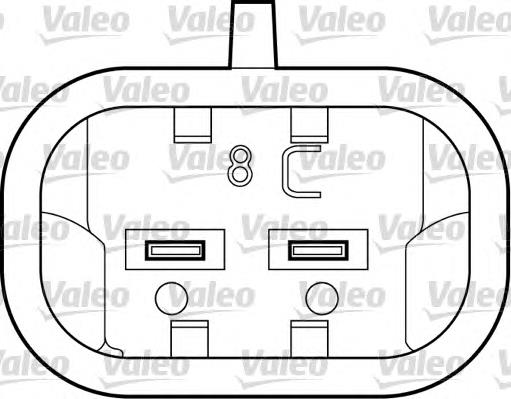850040 VALEO Механизм стеклоподъемника передней левой двери