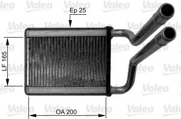 Radiador de forno (de aquecedor) para KIA Picanto (BA)