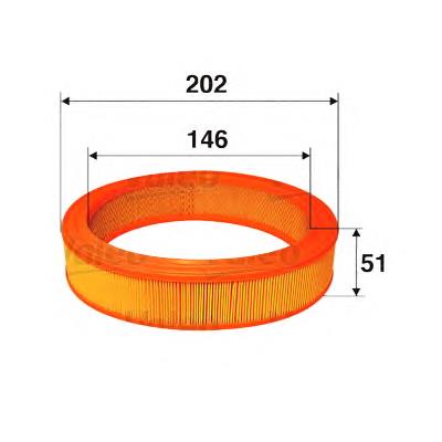 585717 VALEO filtro de ar