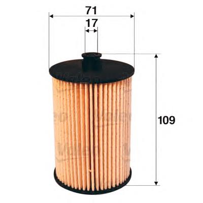 Топливный фильтр 587926 VALEO