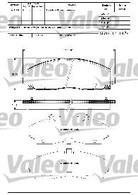 601314 VALEO sapatas do freio dianteiras de disco