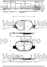 68088919AA Fiat/Alfa/Lancia sapatas do freio traseiras de disco