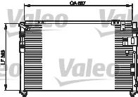 HR780051A Mitsubishi radiador de aparelho de ar condicionado