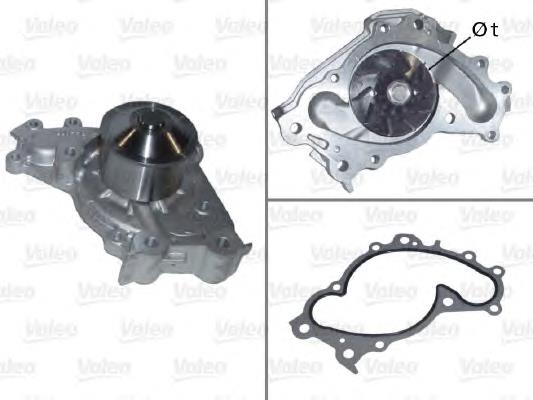 Помпа охлаждения VALEO 506618 цена, от 44.34 USD