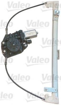 850017 VALEO mecanismo de acionamento de vidro da porta dianteira direita