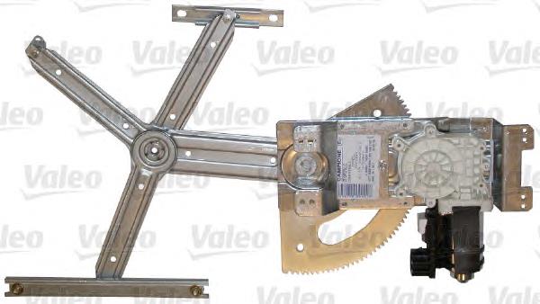 1648892880 Peugeot/Citroen mecanismo de acionamento de vidro da porta dianteira direita