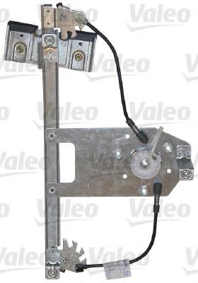 850584 VALEO mecanismo de acionamento de vidro da porta traseira esquerda
