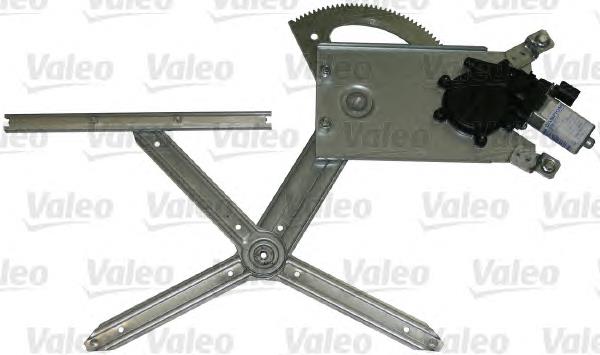 Mecanismo de acionamento de vidro da porta dianteira esquerda para Saab 9-3 (YS3F)